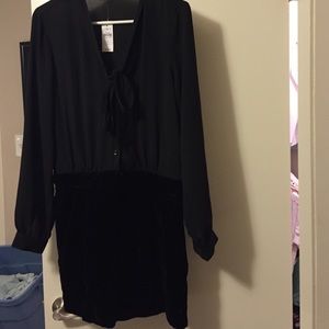 Black romper from LOFT