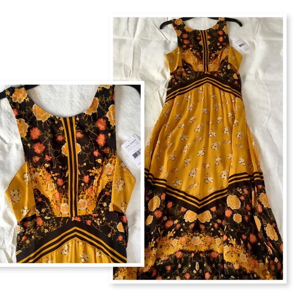 NWT Free People Sunrise Dress - Picture 4 of 4