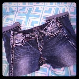 Silver brand long capris. Brand new. Size 30