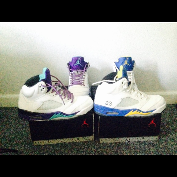 Jordan 5s laney and grapes - Picture 1 of 1