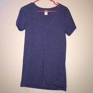 Victoria's Secret Pink Navy Blue V-Neck