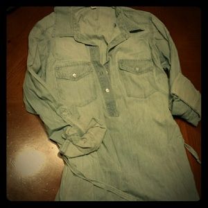 Maternity Denim Shirt