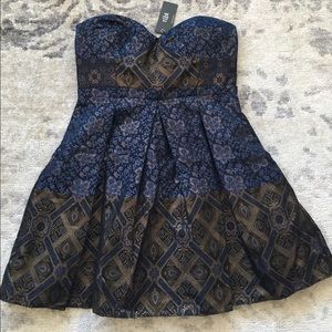 Tibi Strapless Dress