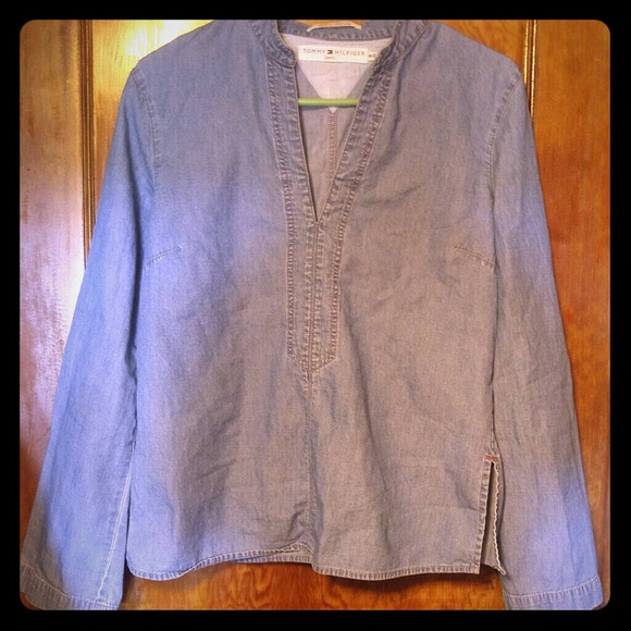 Tommy Hilfiger chambray top