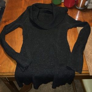 Candies glitter holiday sweater size large