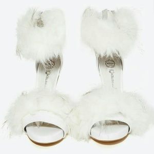 Jeffrey Campbell Cookie Faux Fur Heel