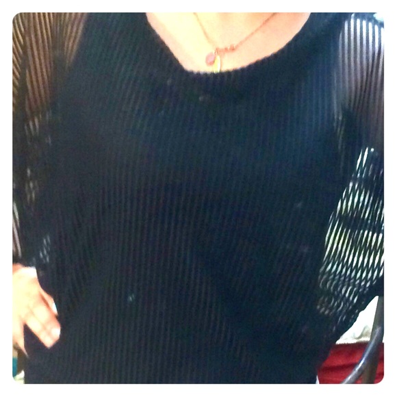 New directions black blouse