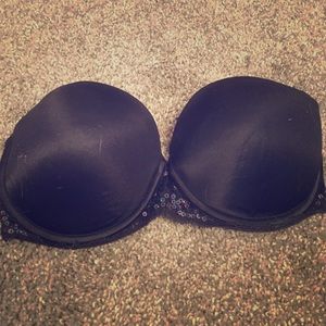 PINK FLIRT STRAPLESS PUSH-UP BRA