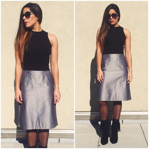 HUGO BOSS Metallic Skirt