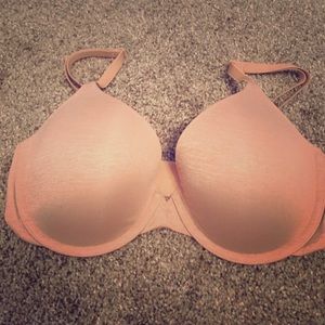 NUDE VICTORIAS SECRET DEMI TSHIRT BRA
