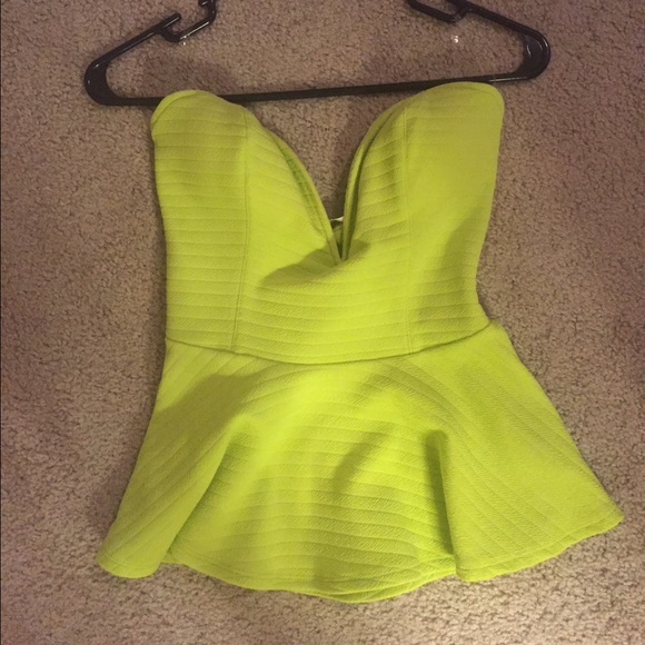 Chartreuse top shop hopes