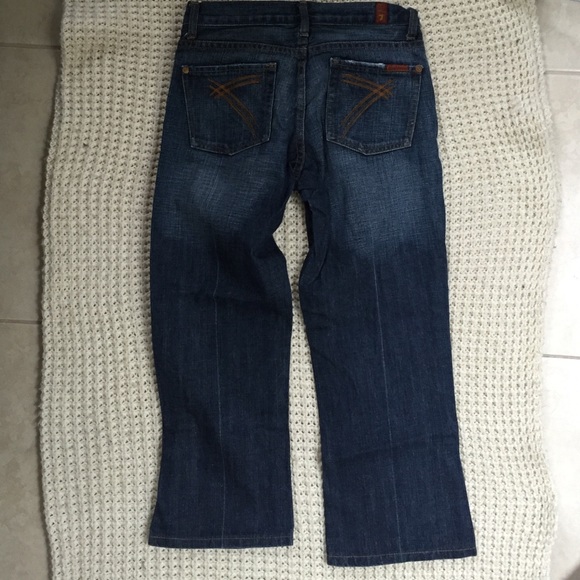 7 for All Mankind Cropped Jeans - Picture 1 of 4