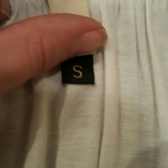 RN Convertible white sequin top - Picture 2 of 4