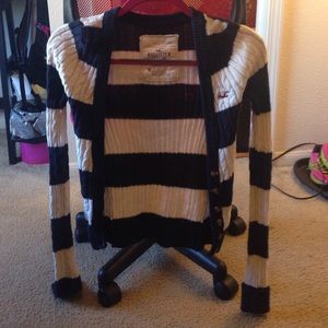 Striped cardigan