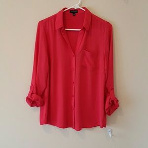 Fuchsia button up top.