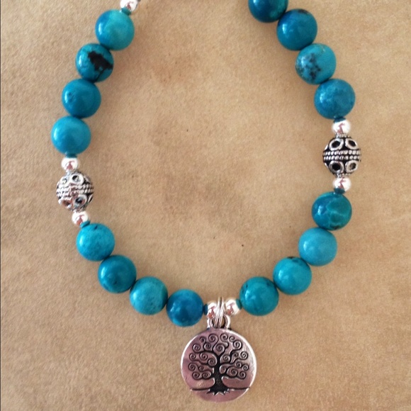 🎉SALE🎉Turquoise 🌿Tree Of Life 🌿Bracelet - Picture 2 of 4