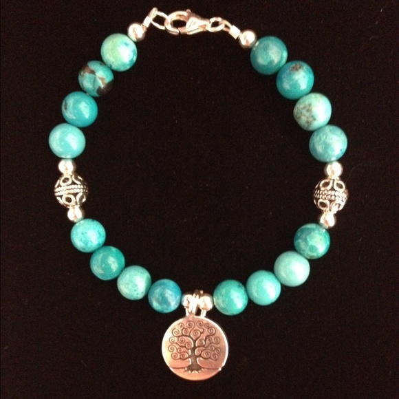 🎉SALE🎉Turquoise 🌿Tree Of Life 🌿Bracelet - Picture 4 of 4