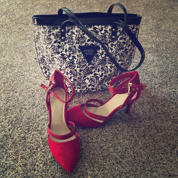 Perfect for Christmas Red Heel