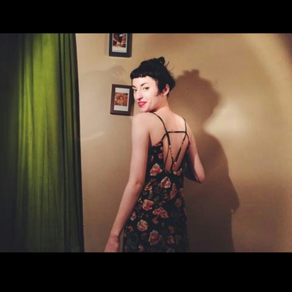 Floral Slip Dress - Picture 2 of 2