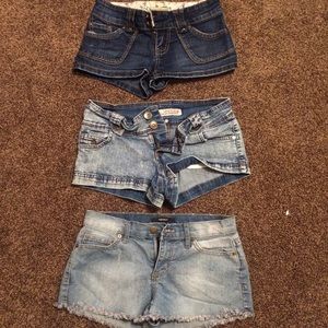Short shorts / high wasted short