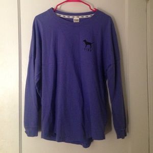 VS Pink Varsity sweater