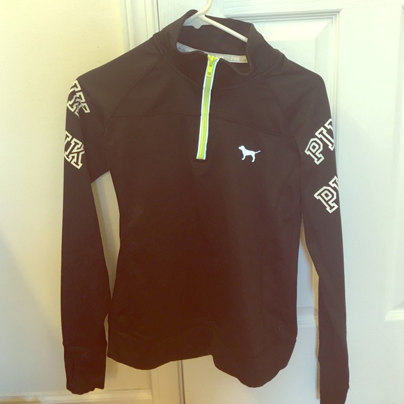 Victoria secret pink running pullover! Like new!
