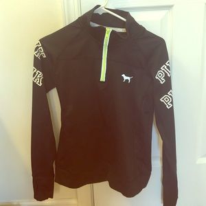 Victoria secret pink running pullover! Like new!