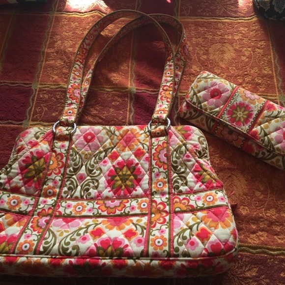 Vera Bradley purse and wallet