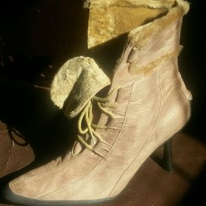 Tan boots