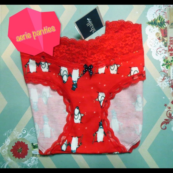 Aerie christmas underwear Clearance