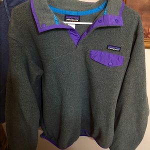 Dark gray and dark purple Patagonia
