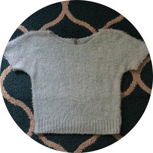 Cute fuzzy blue shirt * SOLD*