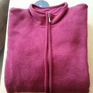 Karen Scott Fleece Jacket