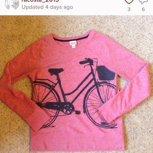 Bicycle sweater and graphic shirt bundle