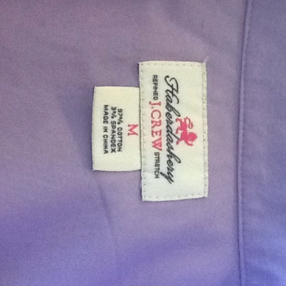 J. Crew lavender button down blouse - Picture 3 of 3
