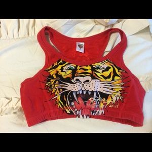Ed hardy sports bra