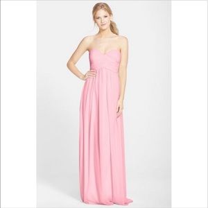 Donna Morgan - Laura (blush) Bridesmaid dress