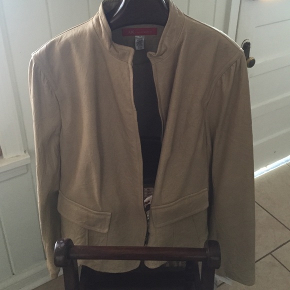 Anne Klein leather jacket