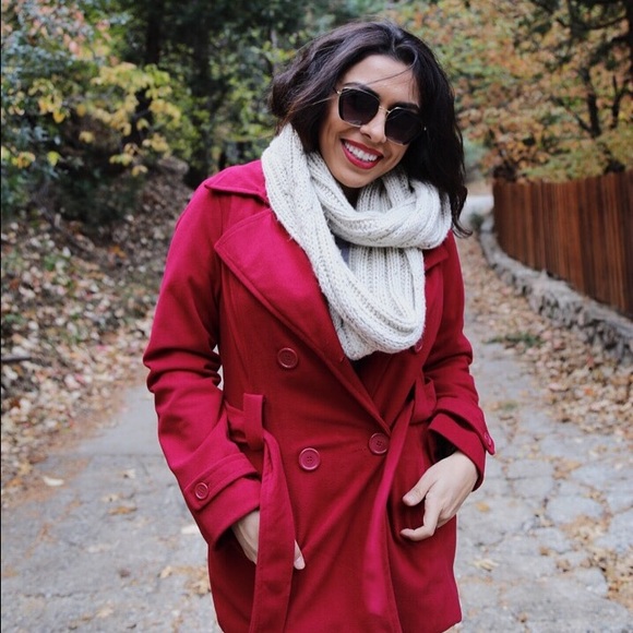 Jackets & Blazers - Pink Peacoat Jackets & Blazers - Pink Peacoat