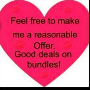 No low balls! Make an offer & I'll accept!!