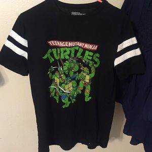 TMNT shirt.