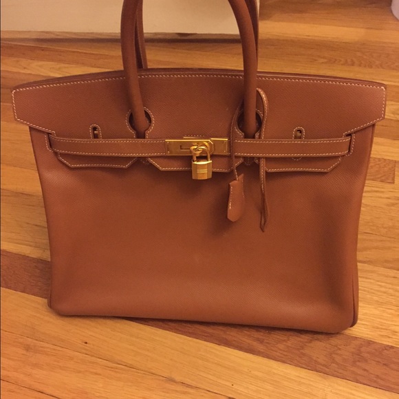 SOLD πππ AUTHENTIC HERMES BIRKIN 35. - Picture 4 of 4