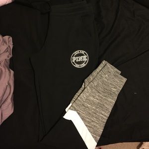 Skinny collegiate pant