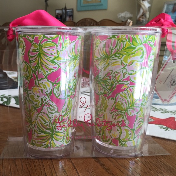 Lilly Pulitzer Accessories - Lilly tumblers