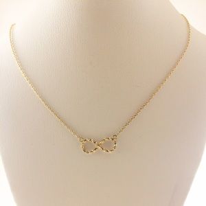 Infinity Gold Necklace