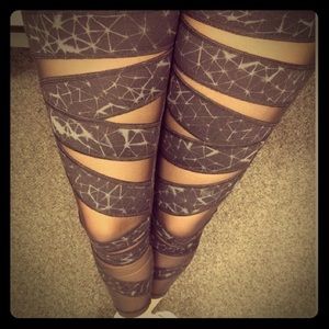 Lululemon mesh leggings size 8