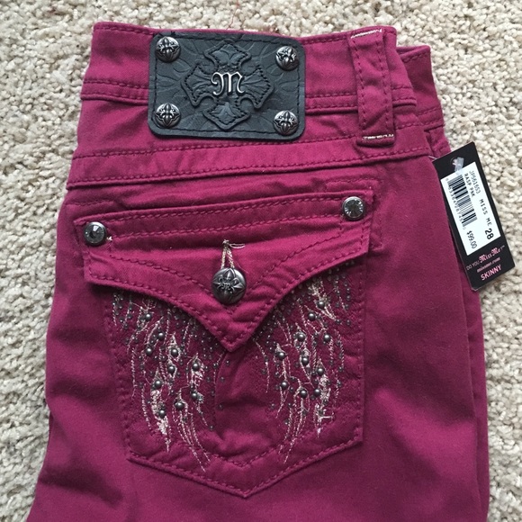 pink miss me jeans