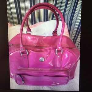 Lululemon pinkish purple overnight/gym bag