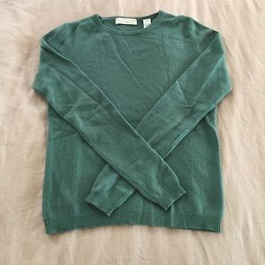 Green Cashmere Sweater