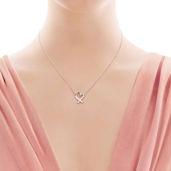 Tiffany & Co. Paloma Picasso Loving Heart Necklace
